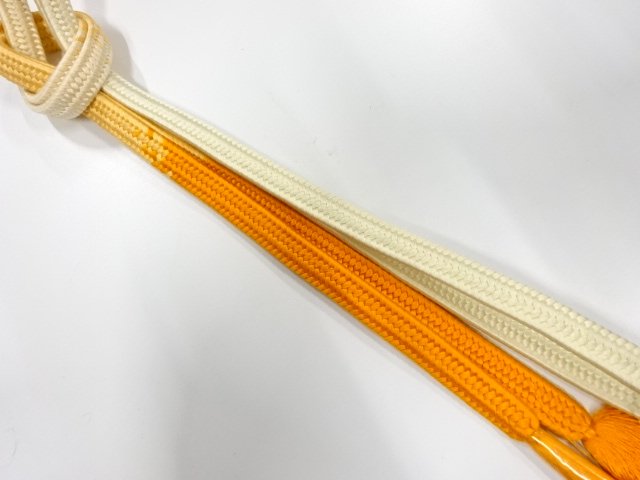 未使用品　正絹　手組帯締め